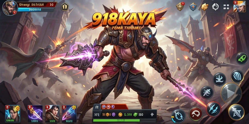 Tampilan gameplay <strong>918KAYA</strong> yang memukau dan seru.