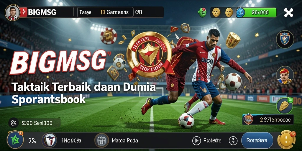 Tampilan menarik dari gameplay sportsbook BIGMSG yang dinamis dan interaktif.