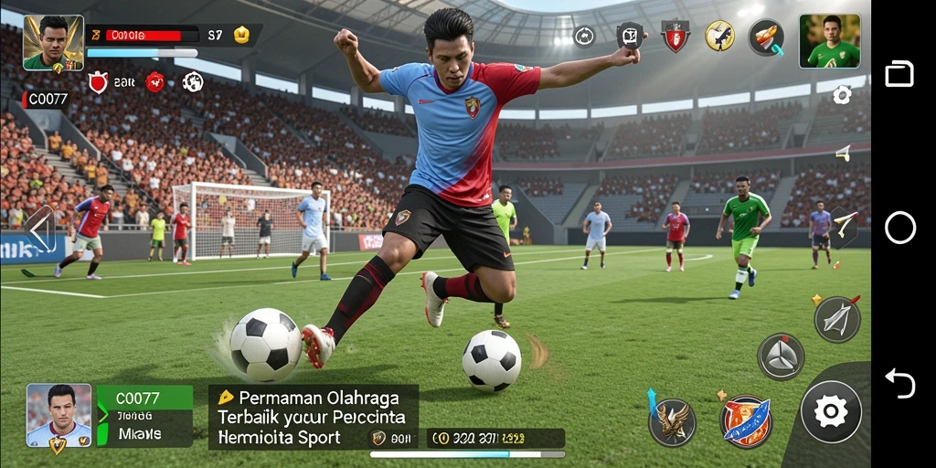 Tampilan gameplay C0077 yang penuh aksi dan menegangkan.