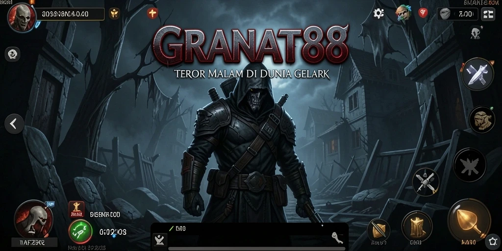 Screenshot gameplay menampilkan suasana Horror yang menegangkan.