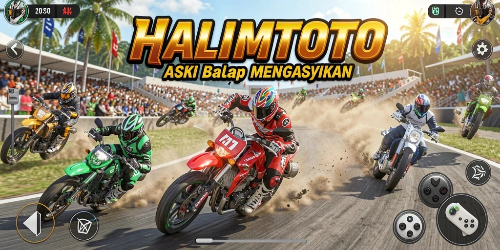 Screenshot gameplay BALAPAN menarik di HALIMTOTO.