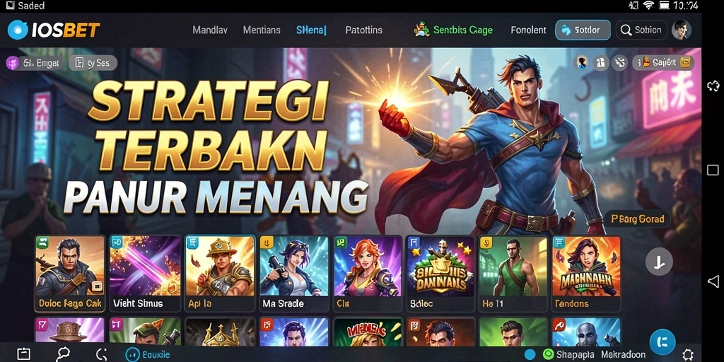 Tampilan menakjubkan dari pertempuran strategis dalam IOSBET.