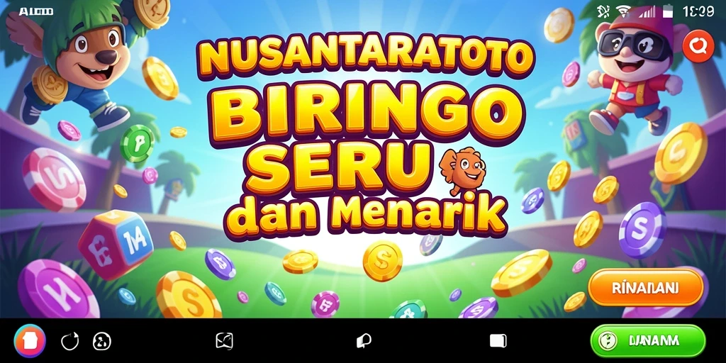 Tampilan screenshot gameplay NUSANTARATOTO yang menampilkan keseruan bingo.