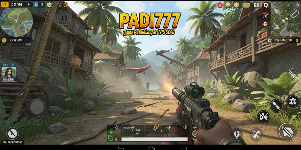 Tampilan gameplay seru dalam PADI777 yang memukau.