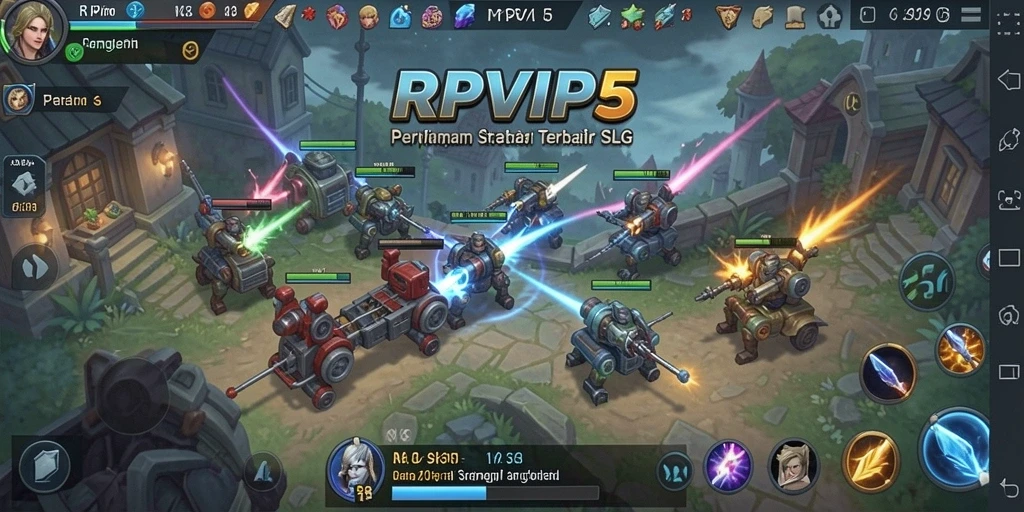 Tampilan gameplay RPVIP5 yang seru dan menantang strategi.